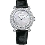 Chopard Ladies 277480-1001 Happy Sport Diamond Gold Watch by Chopard