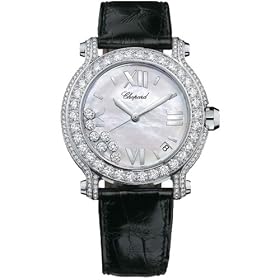 Chopard Women's Happy Sport Diamond Gold Watch #277480-1001