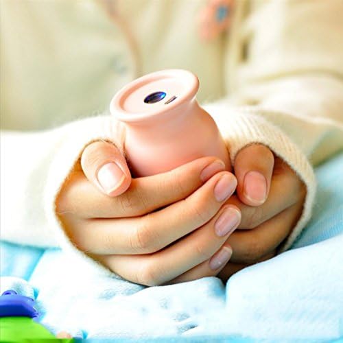 XIAOHM Bottle-shaped USB rechargeable portable mini portable hand warmers simple clean warm electric cake , pink
