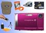 Fuji Finepix Z10FD (Hot Pink) Digital Camera Kit 1GB xD Picture Card + Reader + Case + Screen Guard + Mini Tripod & More!
