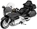 New Ray Toys 1:12 Scale Street Model Honda 2010 Goldwing Black 57253B