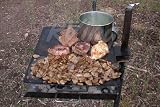 Camp Chef Mountain Man Jr. Over Fire Grill & Griddle