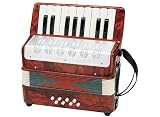 Bontempi - Accord�on en bois 17 touches enfant ACW17 BONTEMPI