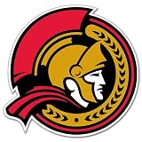 Ottawa Senators NHL Hockey bumper sticker decal 4" x 4"