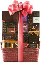 Wine.com Godiva Dark Chocolate Gift Basket