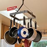 RACK IT UP! Square Ceiling Pot Rack