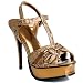 FRIDAY Braided Platform Heels by Delicious