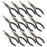 KENOH ブラックグリップ ラジオペンチ 12本セット 150mm