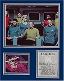 Star Trek Picture Plaque Framed