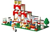 Eigenschaften Guiloy / Baukasten - Pizzeria/Restaurant, mit vielen Spielsteinen, Zubehör und Spielfiguren