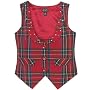 The Children's Place Girls Family-plaid Vest Sweater Sizes 4 - 14