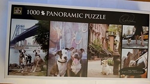 1,000 Piece Panoramic - NYC Dogs - Rachael McKenna