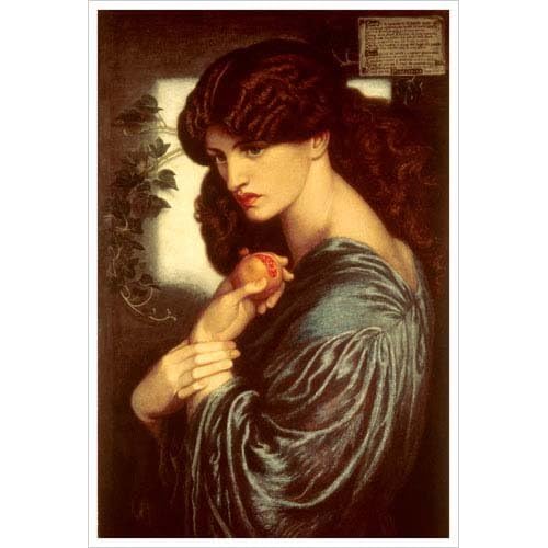 * Proserpine (1874) Art Print Poster by Dante Gabriel Rossetti