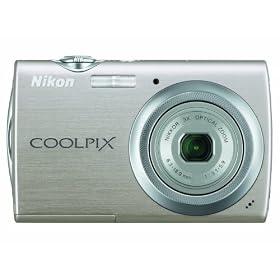 Nikon Coolpix S230 10MP Digital Camera with 3x Optical Zoom and 3 inch Touch Panel LCD (Warm Silver)