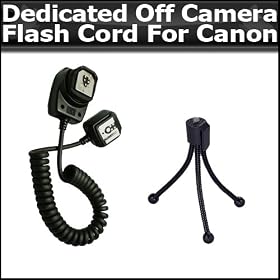 Dedicated eTTL eTTL2 Off Camera Flash Cord For E-TTL OFF CAMERA FLASH SHOE CORD FOR CANON 580EX 430EX / EOS ETTL / EOS DSLR OC-E3 / OC-E3 O7B