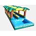 Kidwise Hawaiian Double Lane Slip and Slide with Pool (Commercial Grade)