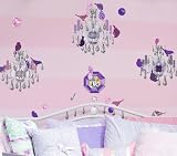 Vintage Chandeliers Decorative Peel and Stick Wall Sticker Decals