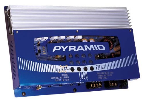Pyramid PB449X 1000 Watt 2 Channel Mosfet Amplifier Pyramid PB449X 1000 Watt 2 Channel Mosfet Amplifier