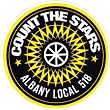 COUNT THE STARS - Union - Round Sticker
