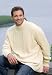 KingSize Big & Tall Cable Mock Turtleneck Sweater