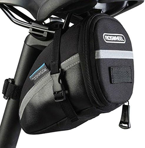 Sawz Strap-On Easy Installation Medium Riding Bicycle Compatible Tail Seat Bag