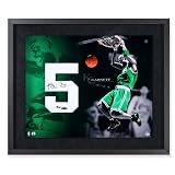Kevin Garnett Framed Autographed/Hand Signed Boston Celtics Jersey Numbers Piece (UDA)