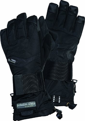 ziener Kinder Handschuh Match one GT, black, M, 101753