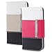 Fosmon CADDY Series Leather Wallet Case for Samsung Galaxy S4 IV / I9500 (White - Pink - Black)
