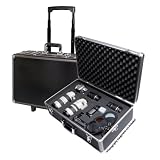 Professional Heavy Duty Hard Aluminum Rolling Case