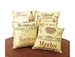 Set of 4 Country Vineyard Decorative Wine Theme Throw Pillows 14"