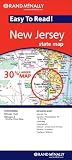 Rand McNally Easy to Read New Jersey State Map (Rand McNally Easy to Read!)