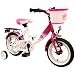 bike*star 30.5cm (12 Zoll) Kinder-Fahrrad - Farbe Pink & Wei�