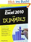 Excel 2010 f�r Dummies (Fur Dummies)