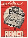 1953 Remco Toys Space Commander Walkie-Talkies Trade Print Ad