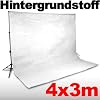 HISY01-ZBH-02weiss Stoffhintergrund f�r Teleskop Hintergrundsystem Fotostudio Hintergrund NEU