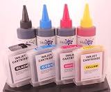 Silo Ink Refillable Ink Cartridges Compatible With Hewlett Packard (HP) 10 Black, 11 Cyan, Magenta, Yellow Cartridges For HP Business Inkjet 1000, 1100, 1100d, 1100dtn, 1200dtn, 1200dtwn, 1200d, 1200dn, 2200, 2200se, 2200xi, 2230, 2250, 2250tn, 2280, 2280