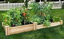 Greenes Cedar Raised Garden Kit 4' x 8' x (10.5"-7")