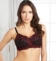 Post Surgery Floral Embroidered Padded Bra