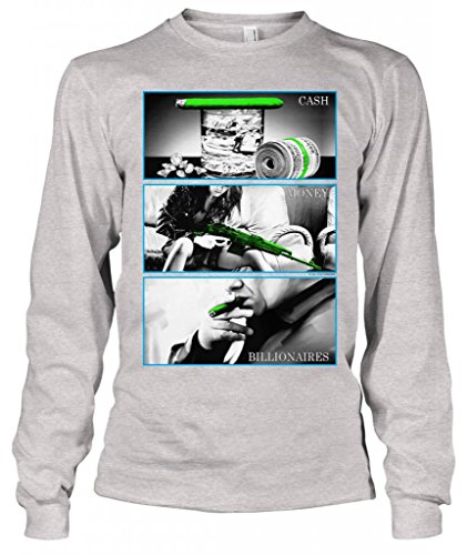 Cybertela Cash Money Billionaire Men's Long Sleeve T-shirt