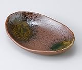 ふる里楕円銘々皿　5個組 【美濃焼　和皿】