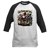 Artsmith, Inc. Baseball Jersey Gitn' Down and Dirty Dirt Bikes - Black/White, XL # dirt bike jerseys