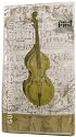 3 packs of Music Concerto Notes & Violin Baroque Colorful Buffet Napkins or Disposable Guest Towels, pack of 15, 5 by 8 inches