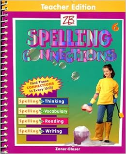 spelling connections grade teacher edition zb amazon