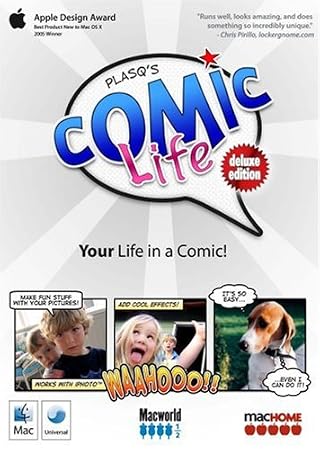Comic Life Deluxe: Comic Strip, Comic Book Creator (Mac)