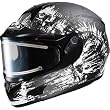 HJC Narrl with Electric Shield Men's CL-16SN Winter Sport Racing Snowmobile Helmet - MC-5