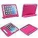 LEFON Kids Case for iPad mini Shockproof Convertible Handle Light Weight Super Protective Stand Cover Case for Apple iPad mini 3rd Gen/Mini 2 / Mini 1 (Rosy)