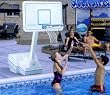 Dunn Rite Splash and Slam Pool Basketball Set