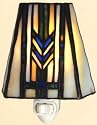 Craftsman Mission Style Tiffany Stained Glass Nightlight