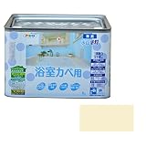 アサヒペン:New水性インテリア 浴室カベ 5L クリーム色 9017739