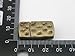 KONMAY 5 Sets 10.0x2.0mm Antique Brass Dotted Strong Magnetic Clasp For Flat Leather Cord